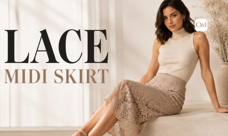 Read more about the article How to Style the Effortless Lace Midi Skirt for Any Season